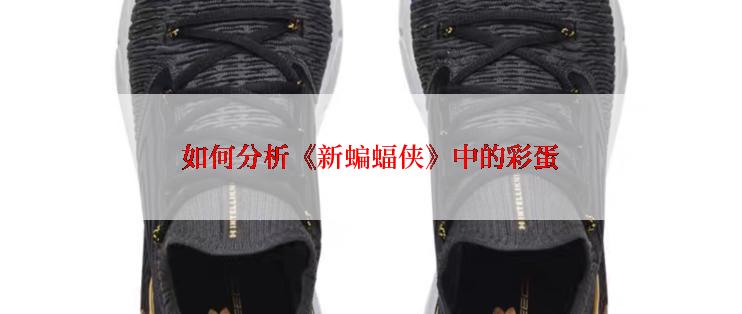 如何分析《新蝙蝠侠》中的彩蛋