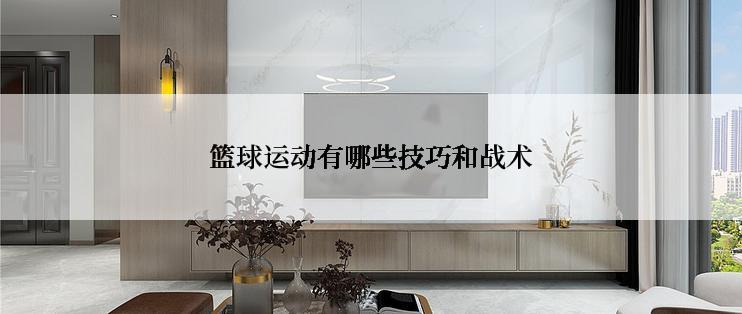 篮球运动有哪些技巧和战术