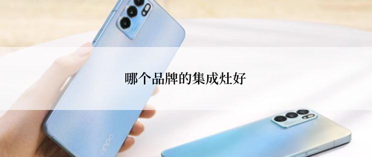 哪个品牌的集成灶好