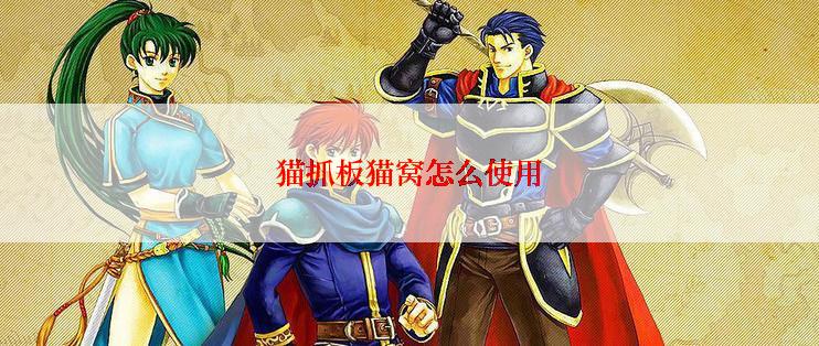 猫抓板猫窝怎么使用