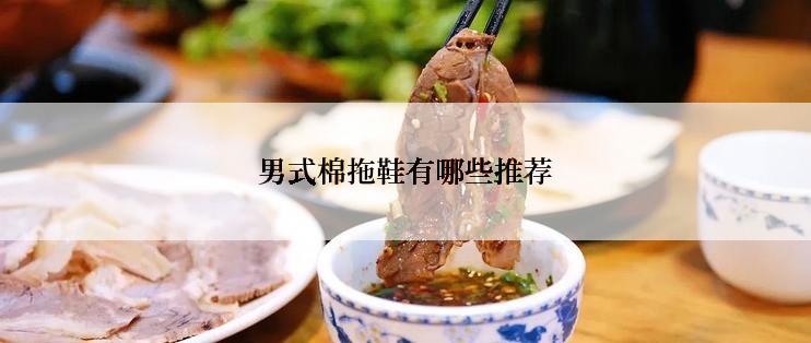 男式棉拖鞋有哪些推荐