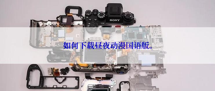 如何下载昼夜动漫国语版。