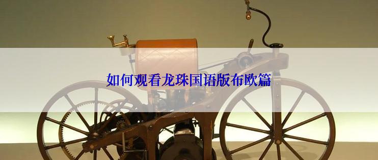 如何观看龙珠国语版布欧篇