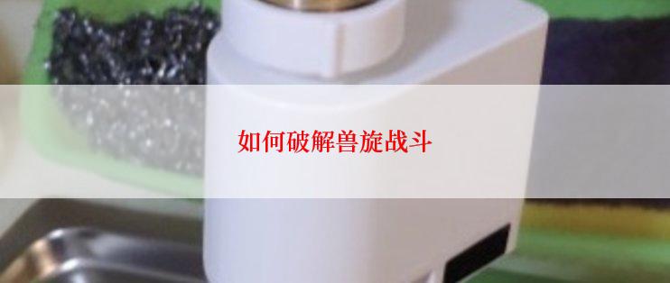 如何破解兽旋战斗