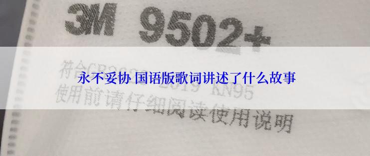  永不妥协 国语版歌词讲述了什么故事
