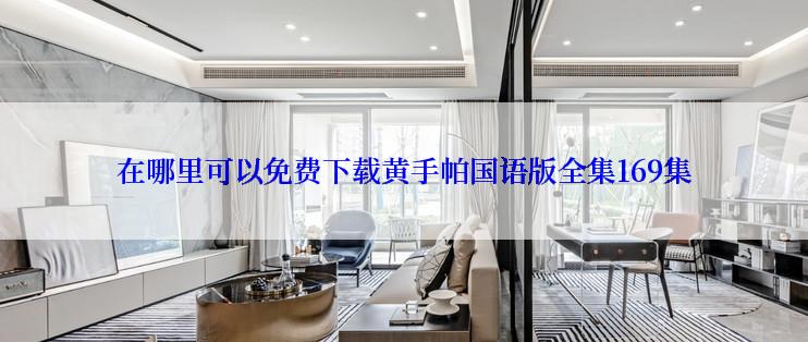 在哪里可以免费下载黄手帕国语版全集169集