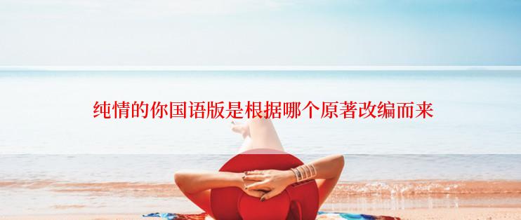  纯情的你国语版是根据哪个原著改编而来
