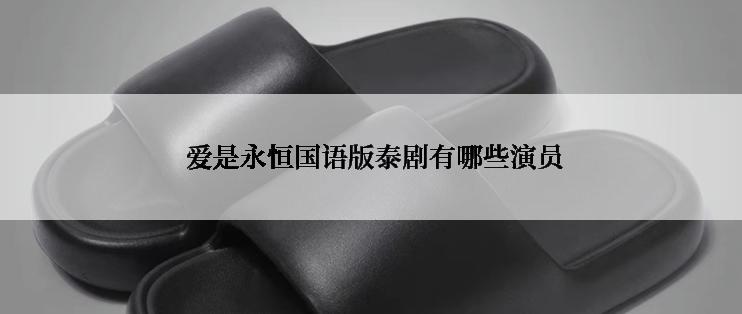  爱是永恒国语版泰剧有哪些演员