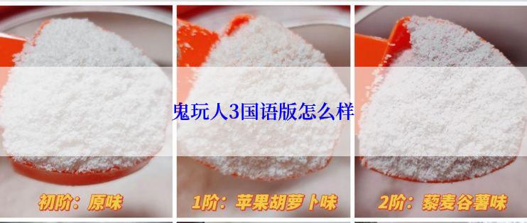 鬼玩人3国语版怎么样