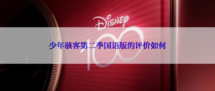 少年骇客第二季国语版的评价如何