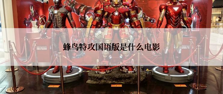 蜂鸟特攻国语版是什么电影