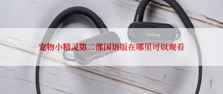 宠物小精灵第二部国语版在哪里可以观看