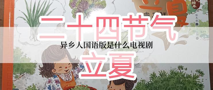 异乡人国语版是什么电视剧