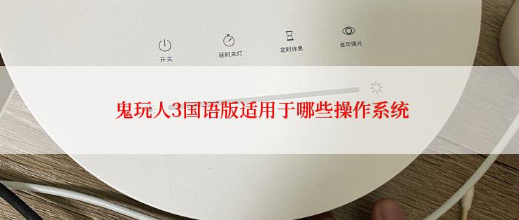 鬼玩人3国语版适用于哪些操作系统