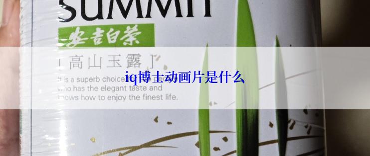 iq博士动画片是什么