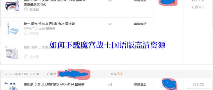  如何下载魔宫战士国语版高清资源