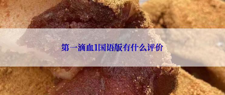 第一滴血1国语版有什么评价