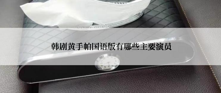 韩剧黄手帕国语版有哪些主要演员