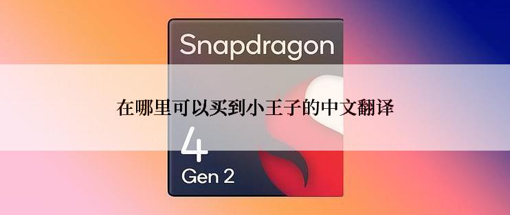 在哪里可以买到小王子的中文翻译