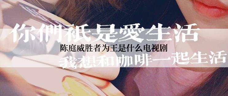 陈庭威胜者为王是什么电视剧