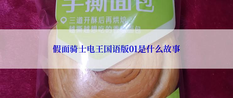 假面骑士电王国语版01是什么故事