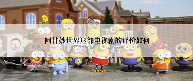 阿甘妙世界这部电视剧的评价如何