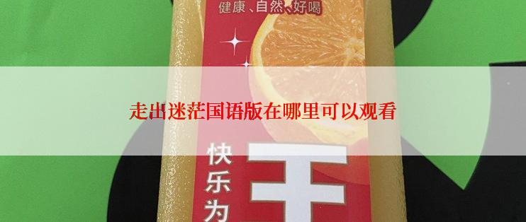 走出迷茫国语版在哪里可以观看