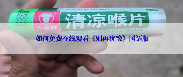 如何免费在线观看《别再犹豫》国语版