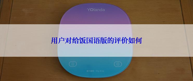用户对给饭国语版的评价如何