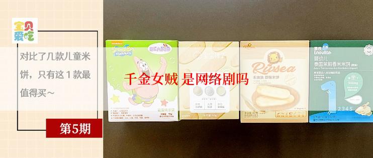 千金女贼 是网络剧吗