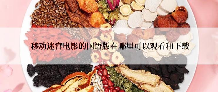 移动迷宫电影的国语版在哪里可以观看和下载