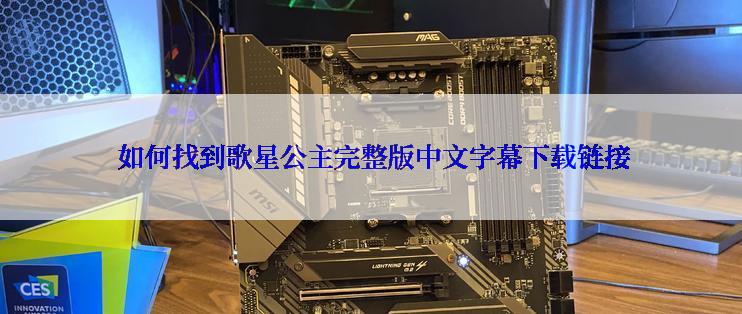  如何找到歌星公主完整版中文字幕下载链接