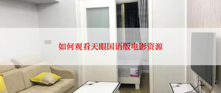 如何观看天眼国语版电影资源