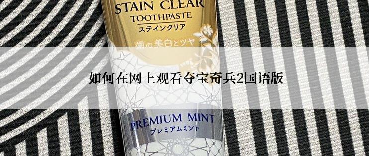  如何在网上观看夺宝奇兵2国语版