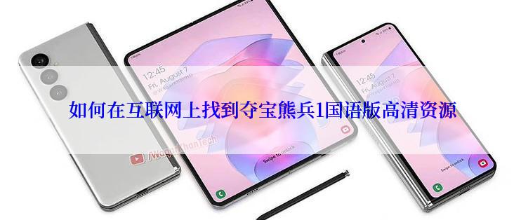  如何在互联网上找到夺宝熊兵1国语版高清资源