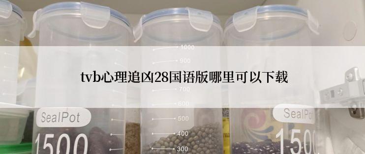  tvb心理追凶28国语版哪里可以下载