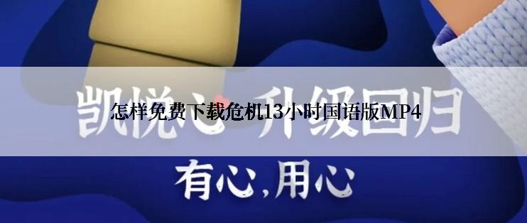  怎样免费下载危机13小时国语版MP4