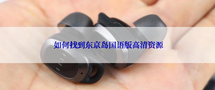  如何找到东京岛国语版高清资源