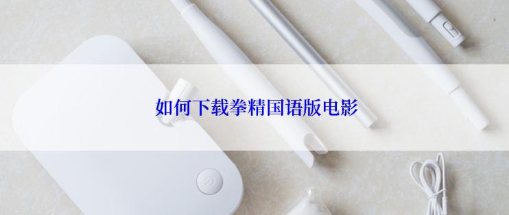  如何下载拳精国语版电影