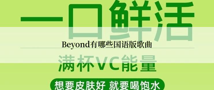 Beyond有哪些国语版歌曲