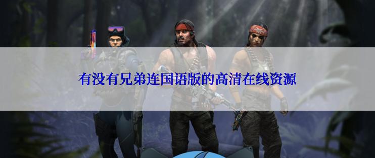 有没有兄弟连国语版的高清在线资源