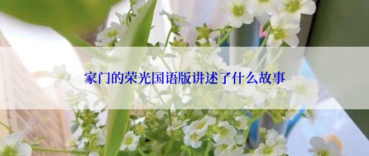 家门的荣光国语版讲述了什么故事