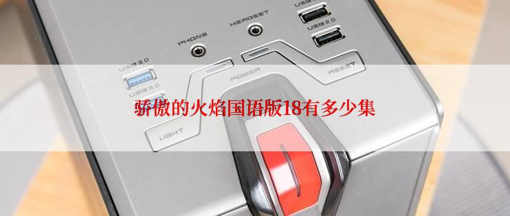 骄傲的火焰国语版18有多少集