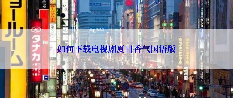 如何下载电视剧夏日香气国语版