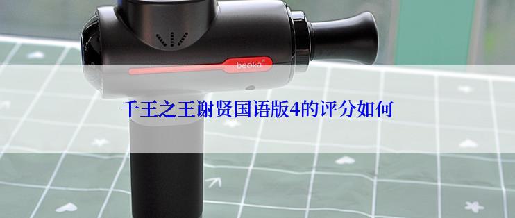 千王之王谢贤国语版4的评分如何
