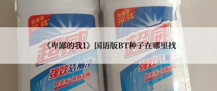  《卑鄙的我1》国语版BT种子在哪里找
