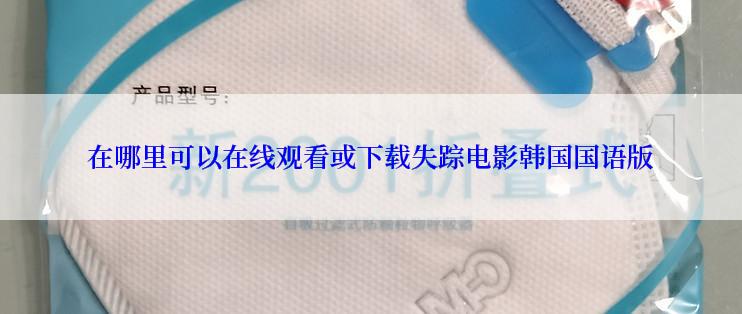 在哪里可以在线观看或下载失踪电影韩国国语版
