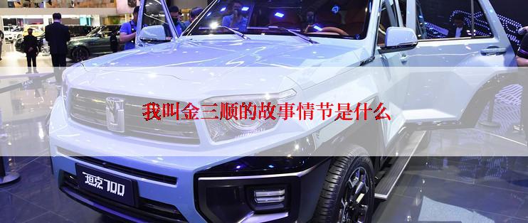  我叫金三顺的故事情节是什么