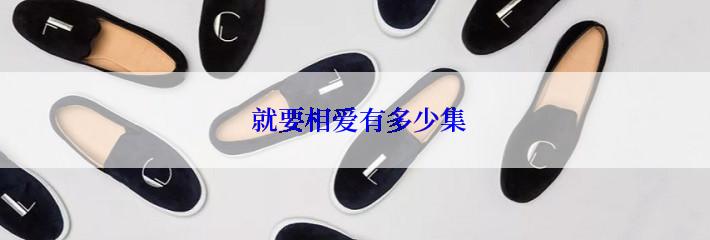  就要相爱有多少集