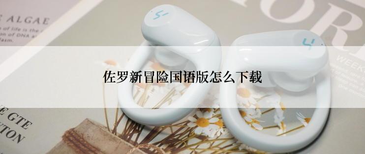 佐罗新冒险国语版怎么下载